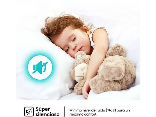 Aire acondicionado Split 1 x 1 - Hisense KC35 Smart Clima, 3000 fg/h, Wi Fi, Autolimpieza, Blanco